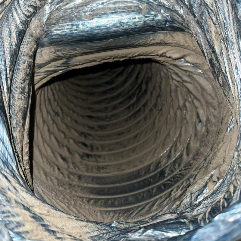 Air duct Before cleaning