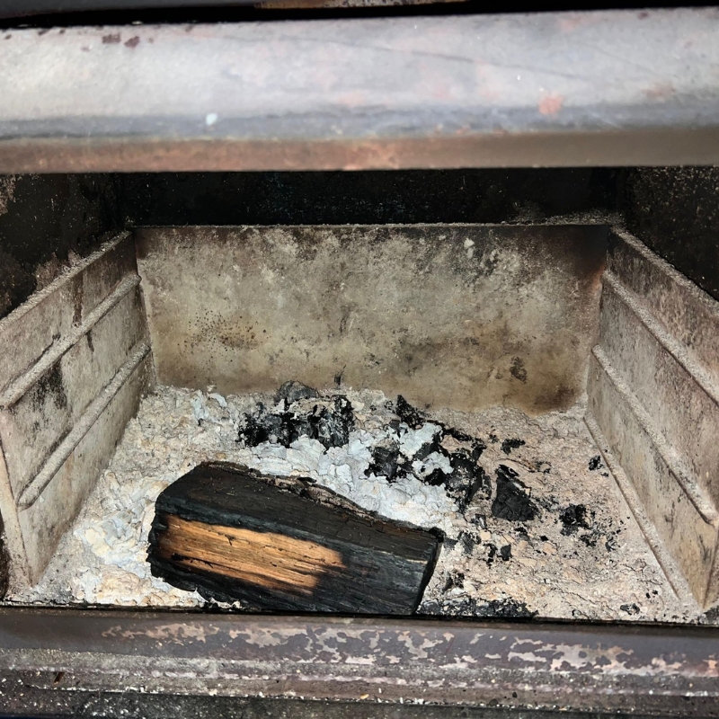 Chimney Before cleaning